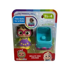 CoComelon Bella's Van Cruiser Bella and Cruiser Car Toy New